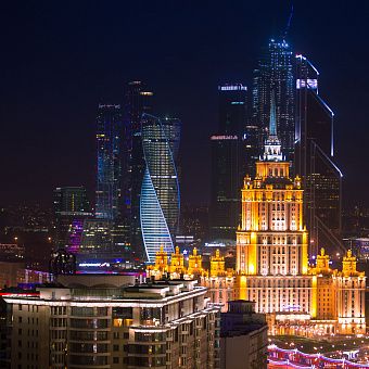 Вечерняя автобусно-теплоходная экскурсия "Вечерняя Москва"