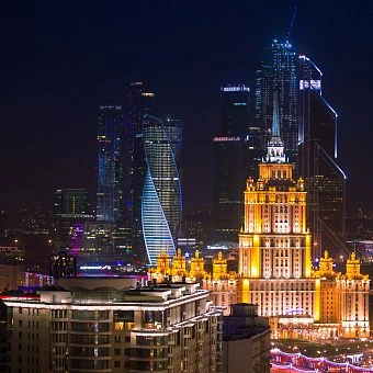 Вечерняя автобусно-теплоходная экскурсия "Вечерняя Москва"