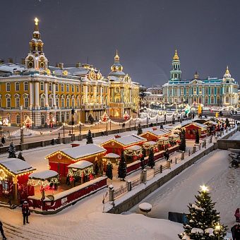 Новогодний Санкт-Петербург