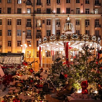 Рождественский сюжет в Москве