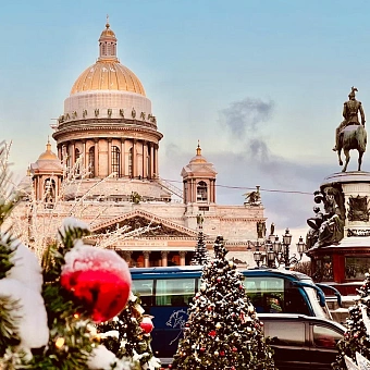 Встреча Нового года в Северной столице