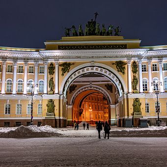 Однажды зимой в Санкт-Петербурге