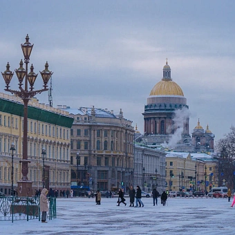 Романтика зимнего Петербурга