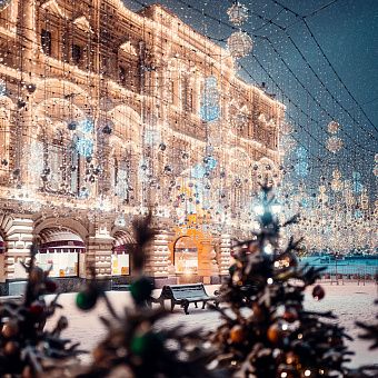 Новогодние выходные в Москве