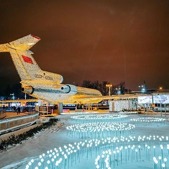 Новогодняя вечерняя экскурсия "Огни Москвы"