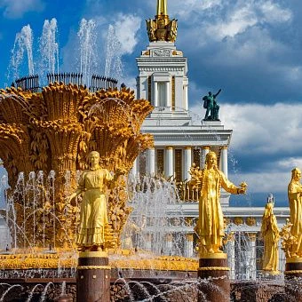 Пешеходная экскурсия по ВДНХ с посещением павильона Космос