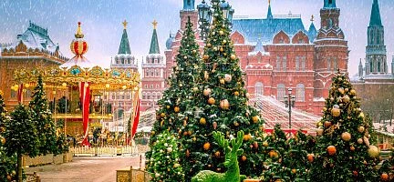 Москва: рождественское конфетти