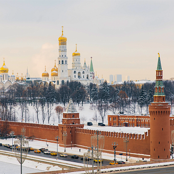 Обзорная экскурсия «Москва праздничная» с посещением территории Кремля